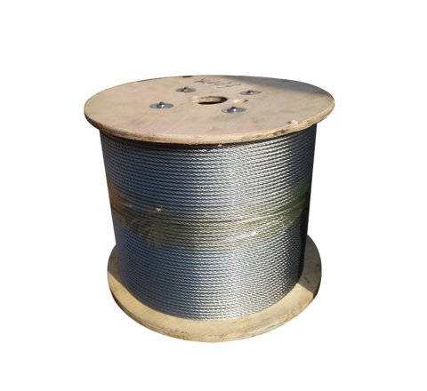 Hot-plated wire rope 