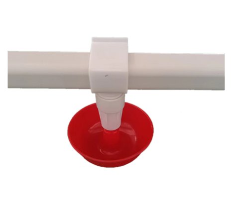 A drinking bowl for baby chicks (Square tube)