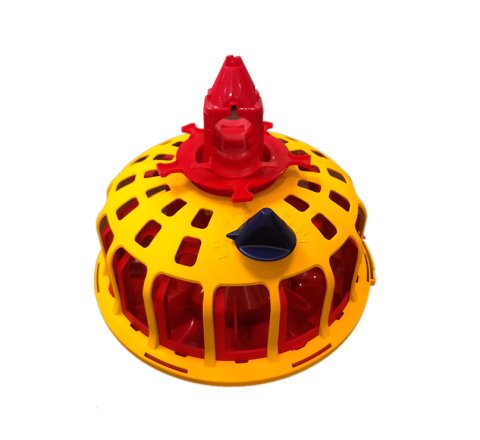 Breeding hens feeding tray