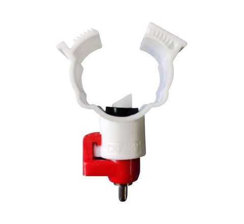 Nipple drinker with clip (Round tube)