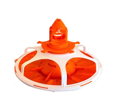 Six grids feeding tray( can regulate outside)