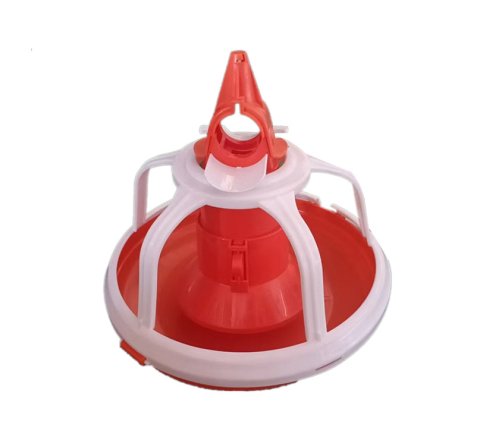 Five- grids feeding tray (for cocks)