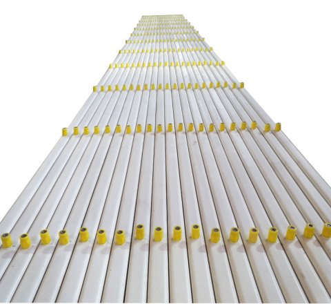 Water inlet square pipe