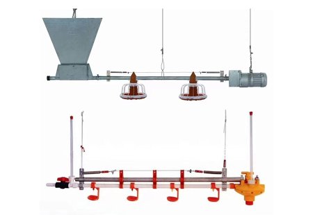 Example diagram of flat nutrient line and water line