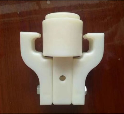 A wheel used to prevent deflection